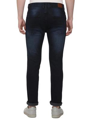 navy blue heavy washed jeans - 16078512 - Standard Image - 2