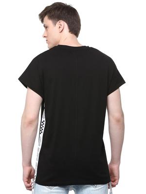 black solid t-shirt - 16078648 - Standard Image - 2