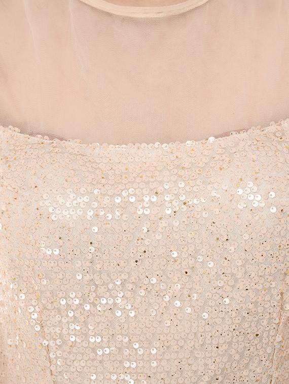 sequined flared gown - 16078767 - Zoom Image - 5