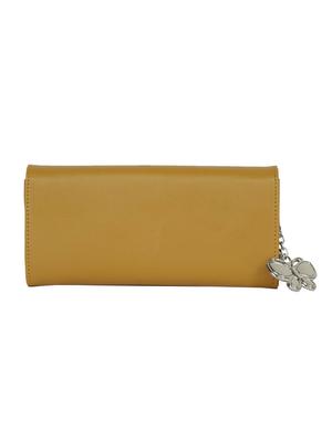 yellow leatherette (pu wallet - 16079447 - Standard Image - 2
