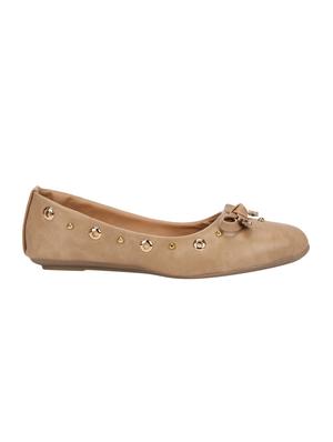 beige slip on ballerinas - 16079550 - Standard Image - 2