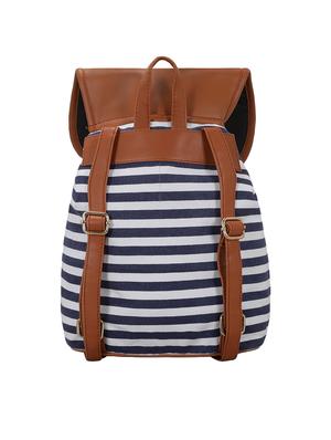 blue leatherette (pu) regular backpack - 16080570 - Standard Image - 2