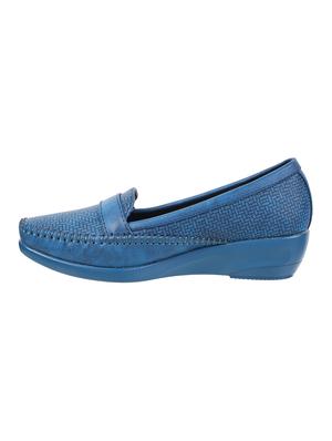 navy slip on loafers - 16082718 - Standard Image - 2