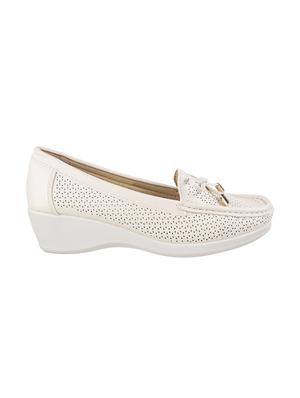 beige slip on wedges - 16083003 - Standard Image - 2