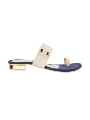 tan one toe sandals - 16083232 - Standard Image - 2