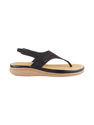 black back strap sandals - 16083686 - Standard Image - 2