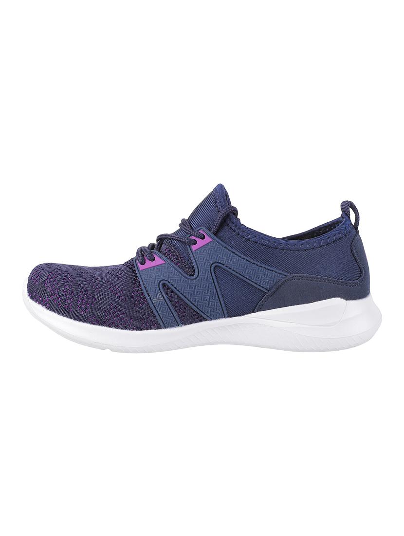 blue mesh lace-up sports shoes - 16084489 - Zoom Image - 2