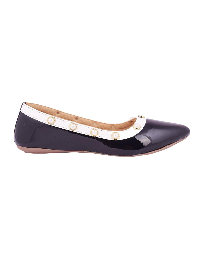purple slip on ballerinas - 16088960 - Zoom Image - 2