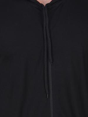 black fleece sweatshirt - 16090998 - Standard Image - 5
