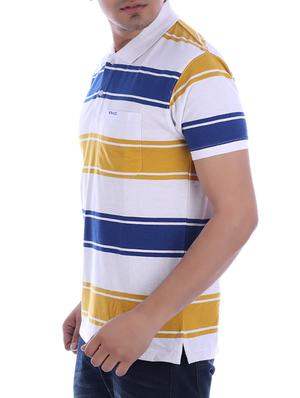 multi colored striped polo t-shirt - 16094273 - Standard Image - 2