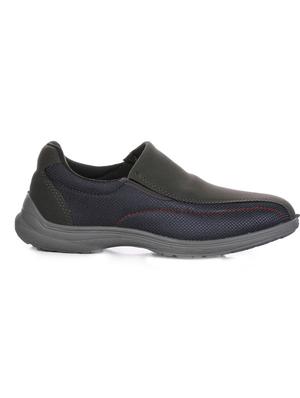 grey mesh slip on casual shoes - 16096694 - Standard Image - 2
