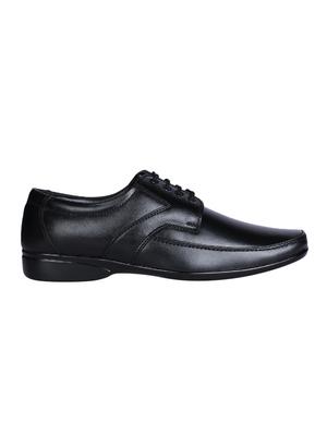 black patent leather laceup derbies - 16097120 - Standard Image - 2