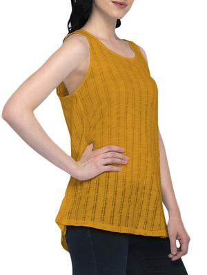 sleeveless striped top - 16098806 - Standard Image - 2