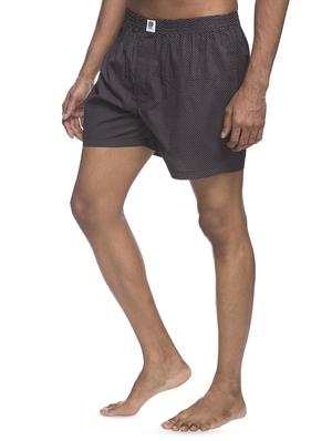 black printed boxer - 16099001 - Standard Image - 2