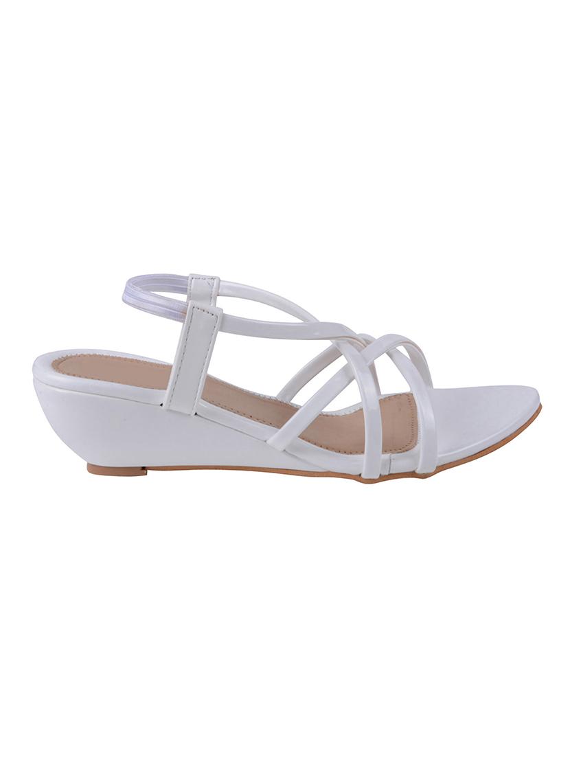 white back strap wedges - 16099253 - Zoom Image - 2