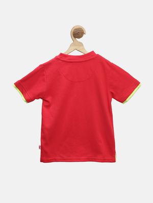 red cotton tshirt - 16099861 - Standard Image - 2