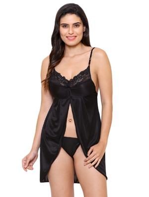 lace detail nightwear set - 16104438 - Standard Image - 2