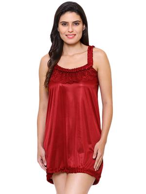 lace detail nightwear set - 16104442 - Standard Image - 2