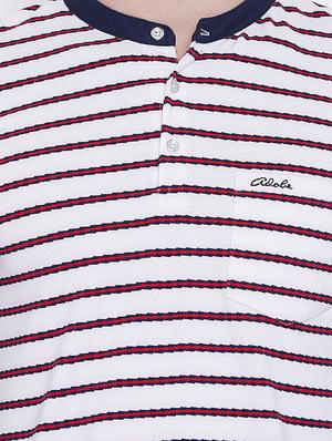 white striped pocket t-shirt - 16105863 - Standard Image - 5
