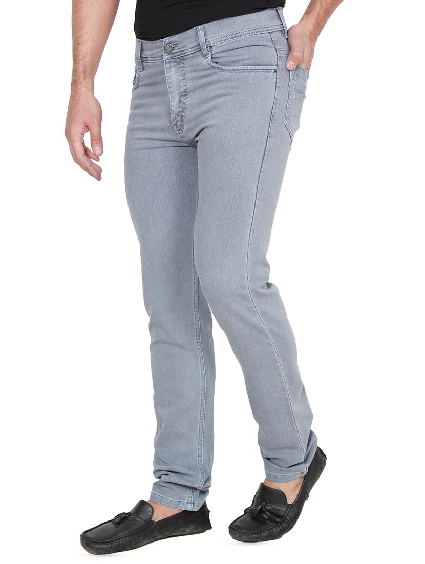 grey plain jeans - 16105965 - Zoom Image - 2
