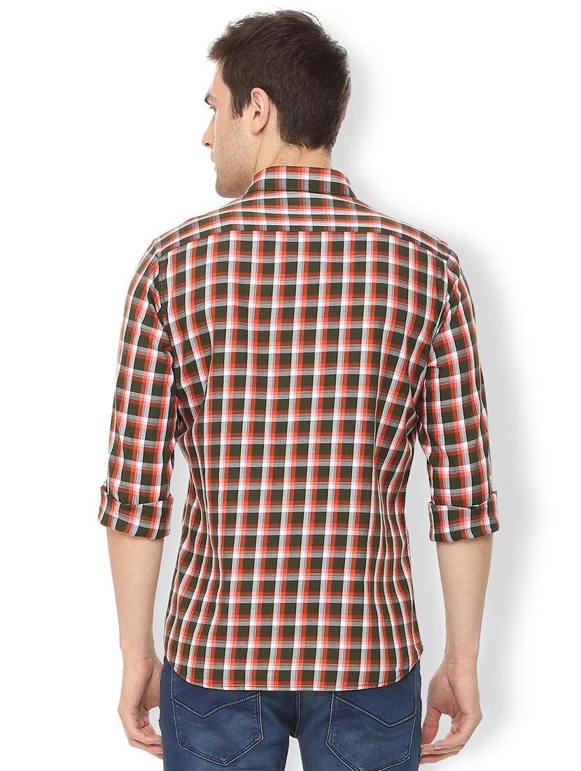 green checkered casual shirt - 16106994 - Zoom Image - 2