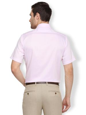 pink cotton formal shirt - 16107401 - Standard Image - 2