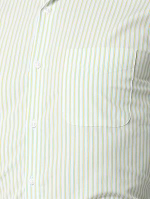 white striped formal shirt - 16107815 - Standard Image - 5