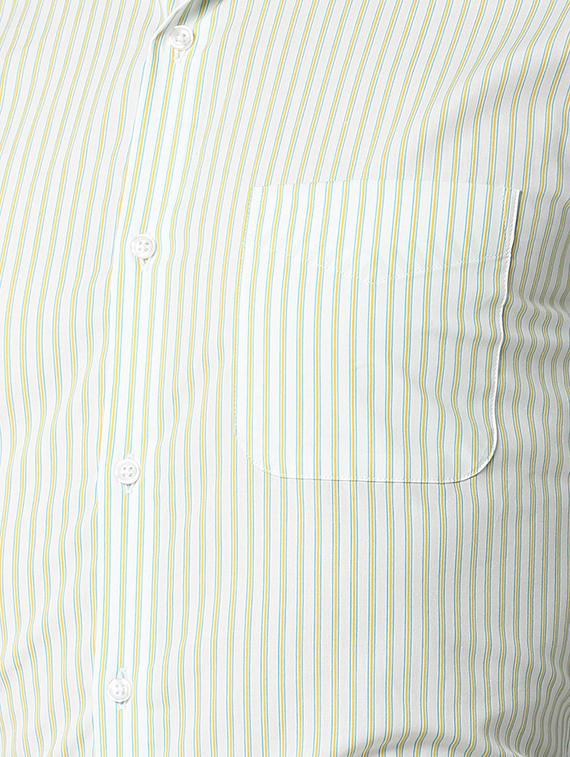 white striped formal shirt - 16107815 - Zoom Image - 5