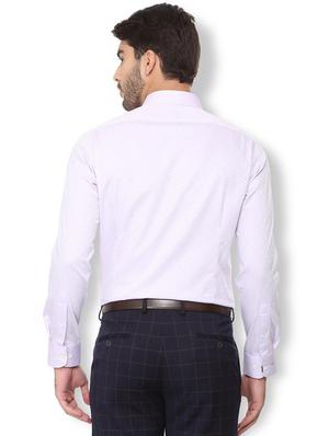 pink cotton formal shirt - 16107817 - Standard Image - 2