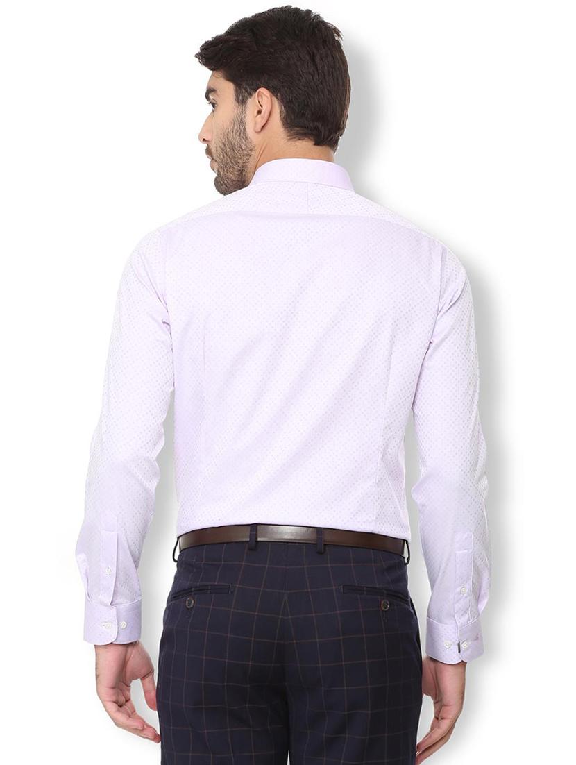 pink cotton formal shirt - 16107817 - Zoom Image - 2
