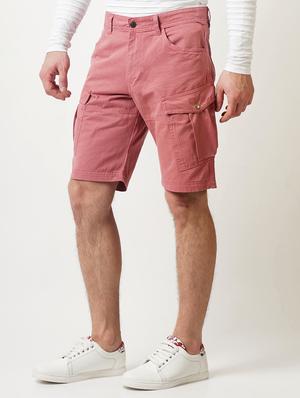 pink cotton shorts - 16108787 - Standard Image - 2