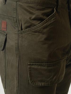 green cotton cargo - 16108910 - Standard Image - 5