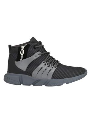 grey Mesh lace up sport shoes - 16109024 - Standard Image - 2