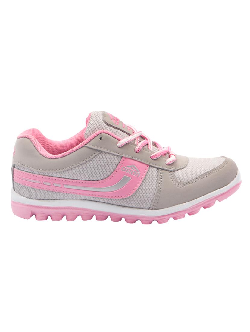 pink lace-up sports shoes - 16110533 - Zoom Image - 2