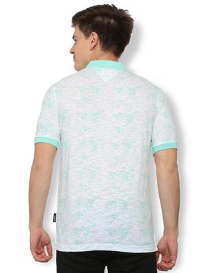 white floral printed tshirt - 16112308 - Standard Image - 2