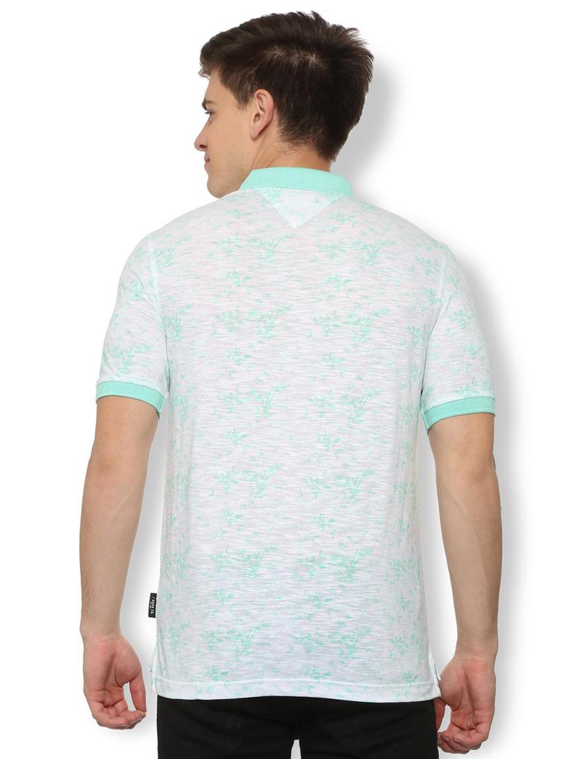 white floral printed tshirt - 16112308 - Zoom Image - 2