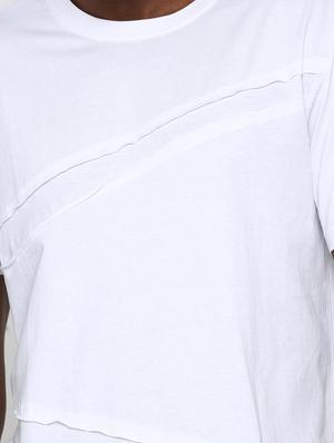 white solid t-shirt - 16112348 - Standard Image - 5