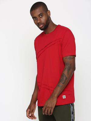 red solid tshirt - 16112349 - Standard Image - 2