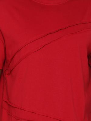 red solid tshirt - 16112349 - Standard Image - 5