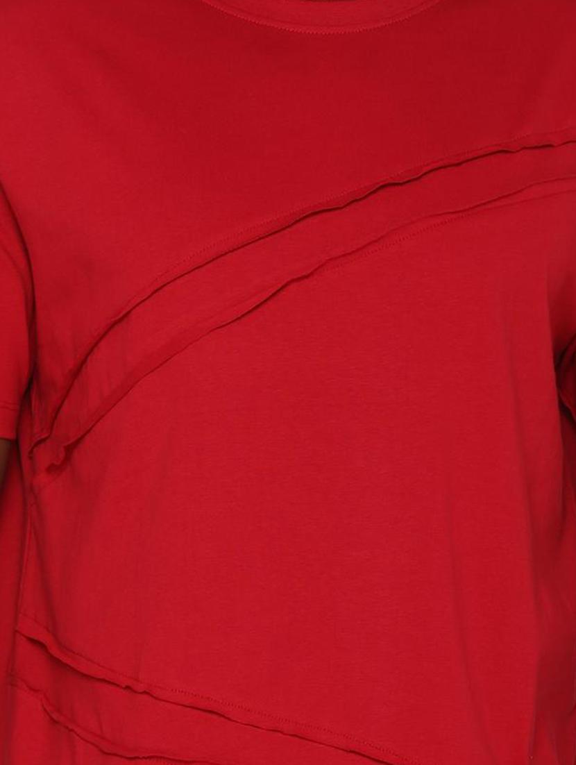 red solid tshirt - 16112349 - Zoom Image - 5
