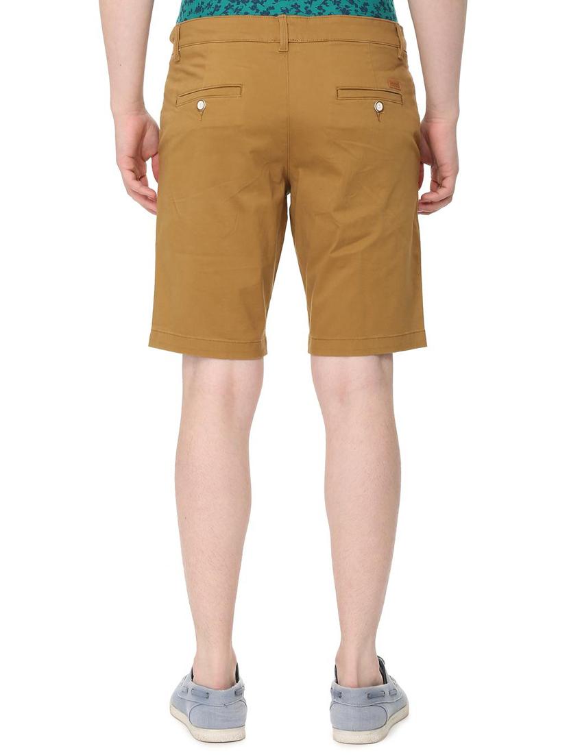 brown solid bermuda - 16112396 - Zoom Image - 2