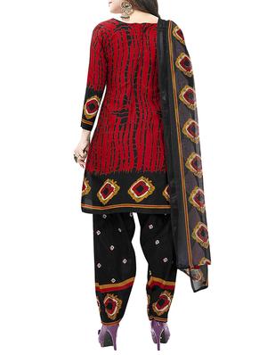 shibori printed unstitched patiyala suit - 16113899 - Standard Image - 2