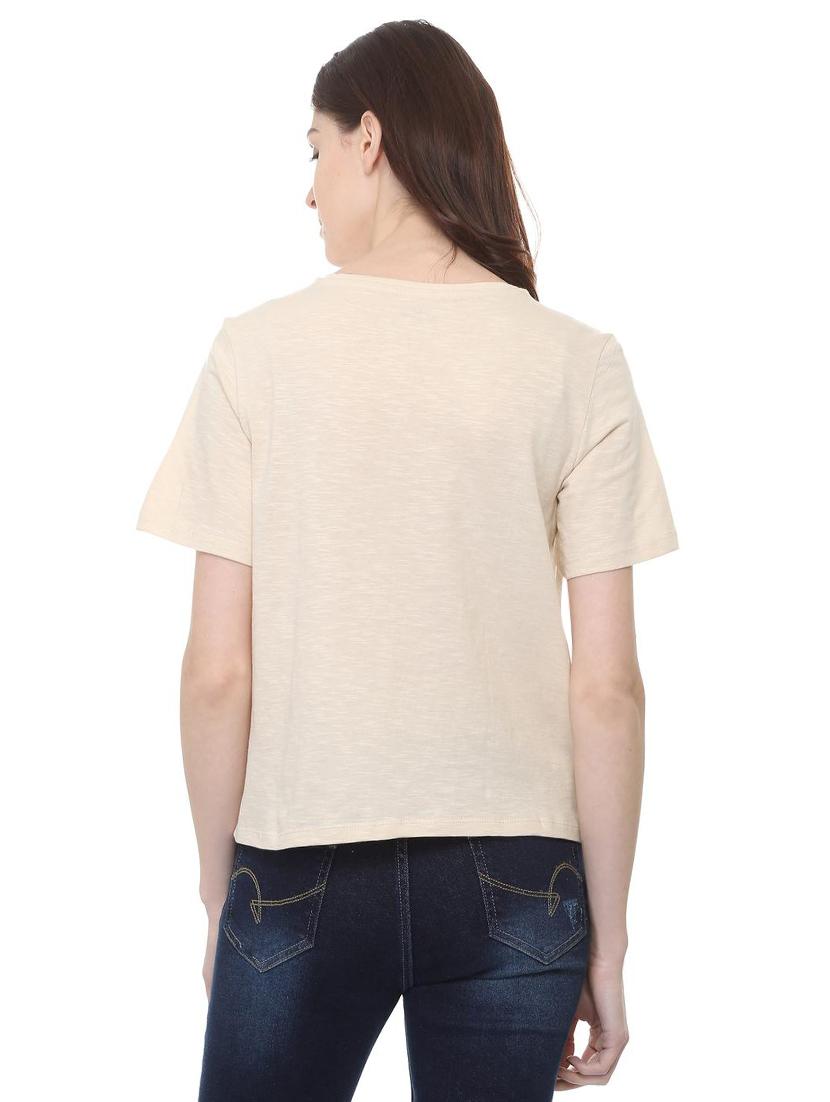 quirky text short sleeved tee - 16114633 - Zoom Image - 2