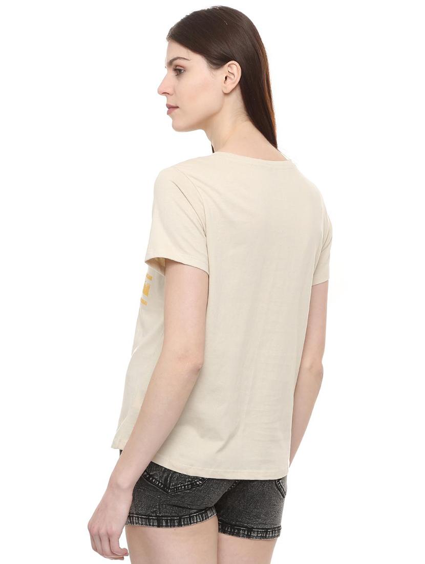graphic print short sleeved tee - 16114643 - Zoom Image - 2