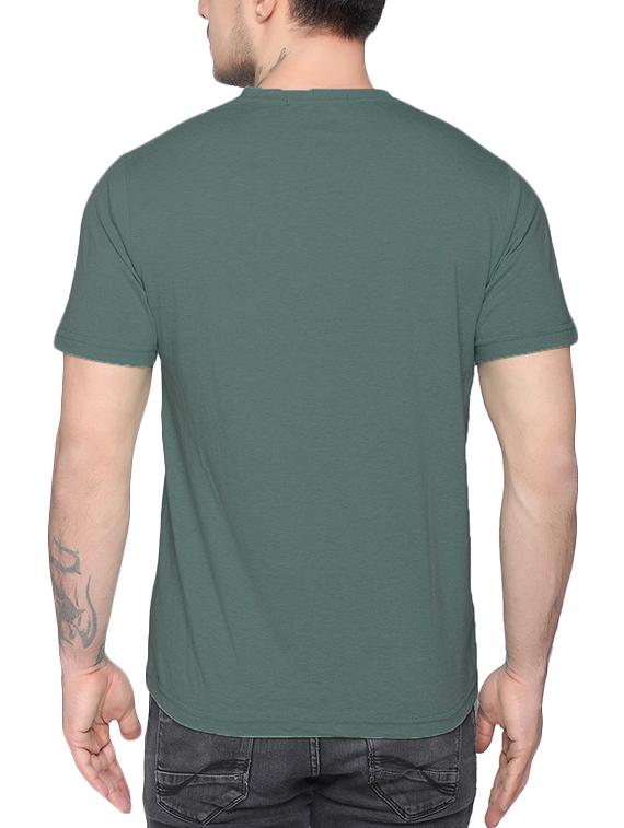 green solid t-shirt - 16119730 - Zoom Image - 2
