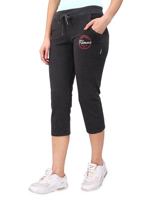 graphic print drawstring sports capri - 16120266 - Standard Image - 2