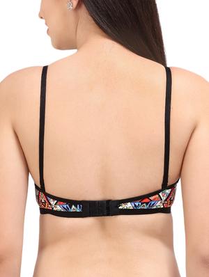 aztec print t-shirt bra - 16120406 - Standard Image - 2