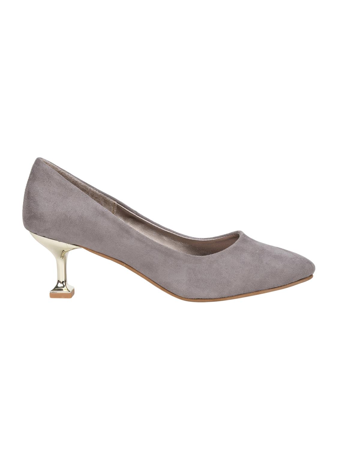 grey slip on pumps - 16120507 - Zoom Image - 2