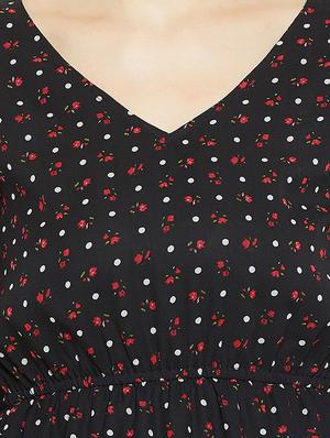 ditsy floral a-line dress - 16121161 - Standard Image - 5