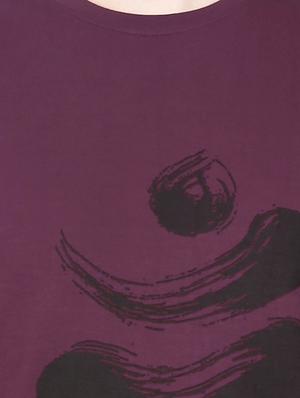 maroon typographic front print t-shirt - 16121228 - Standard Image - 5